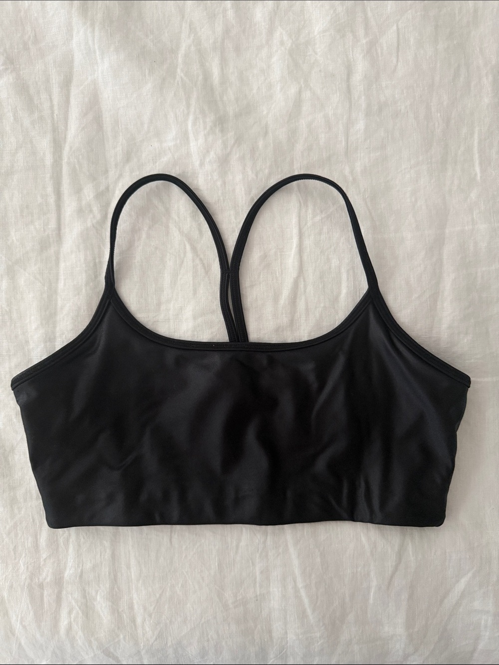 ALL ACCESS Black Racerback Seamless Sports Bralette